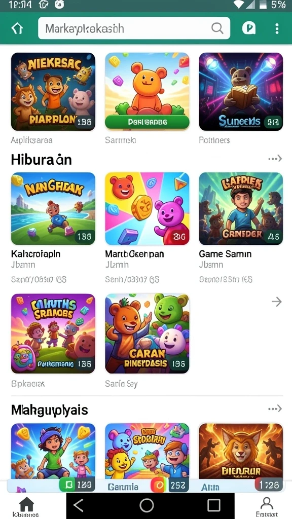 Tampilan antarmuka yang menarik dan mudah digunakan.