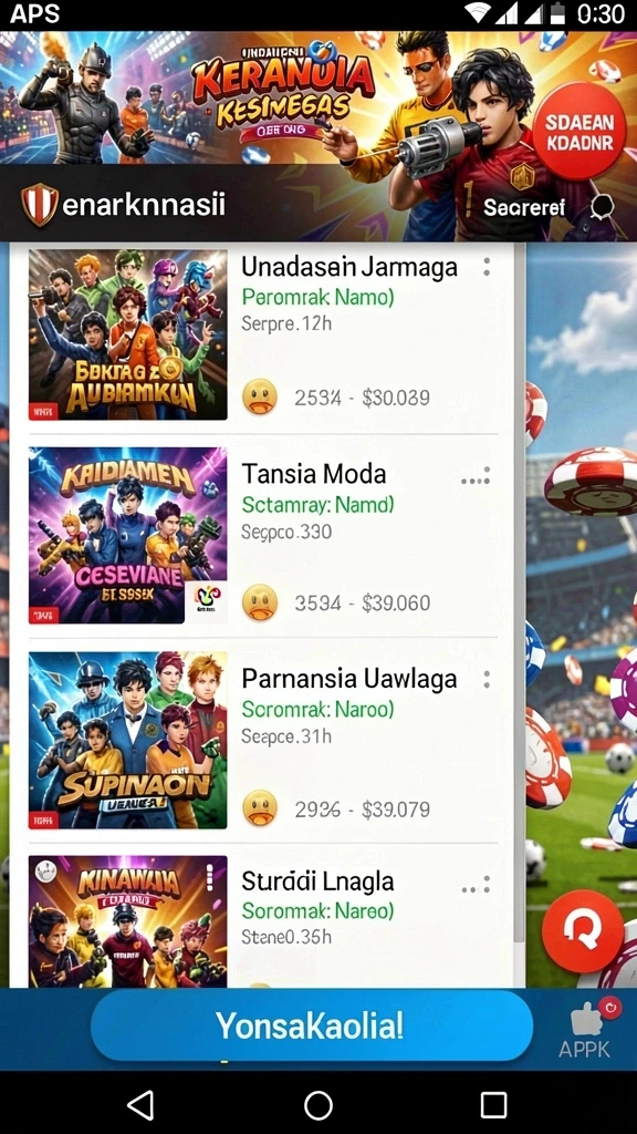 Tema slot yang beragam dengan grafis menawan.