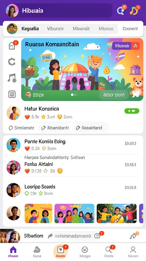 Beragam tema slot yang tersedia untuk dipilih.