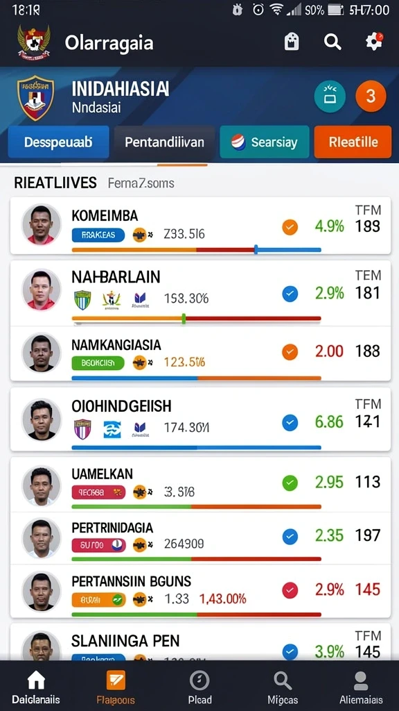 Beragam pilihan tema slot yang menghibur.