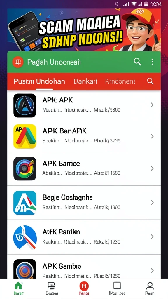 Variasi tema menarik yang membuat tidak bosan.