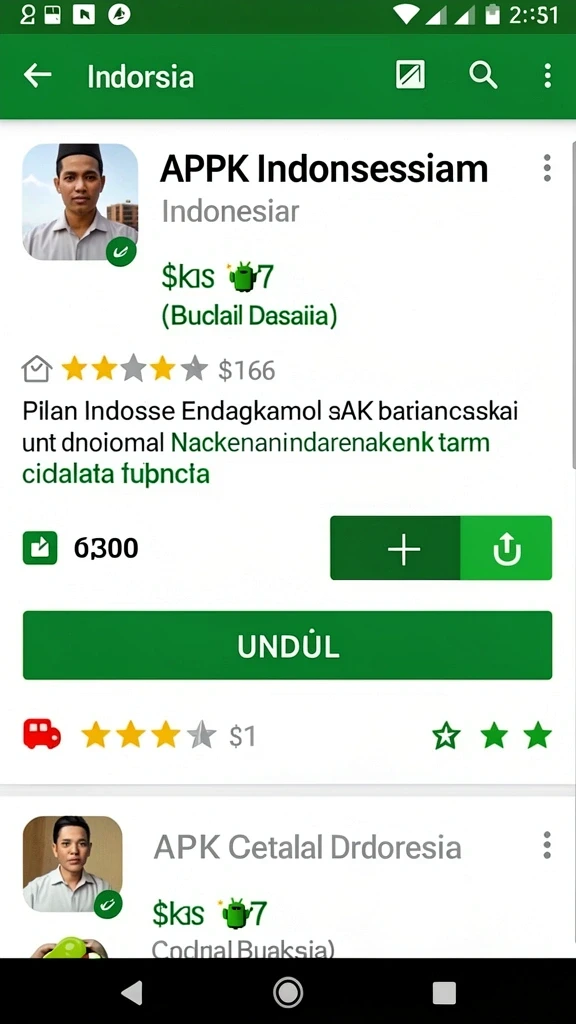 Tampilan antarmuka yang menarik dan mudah digunakan.