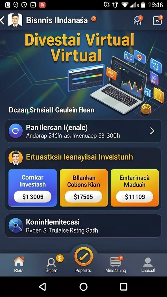 Tampilan antarmuka yang ramah pengguna.