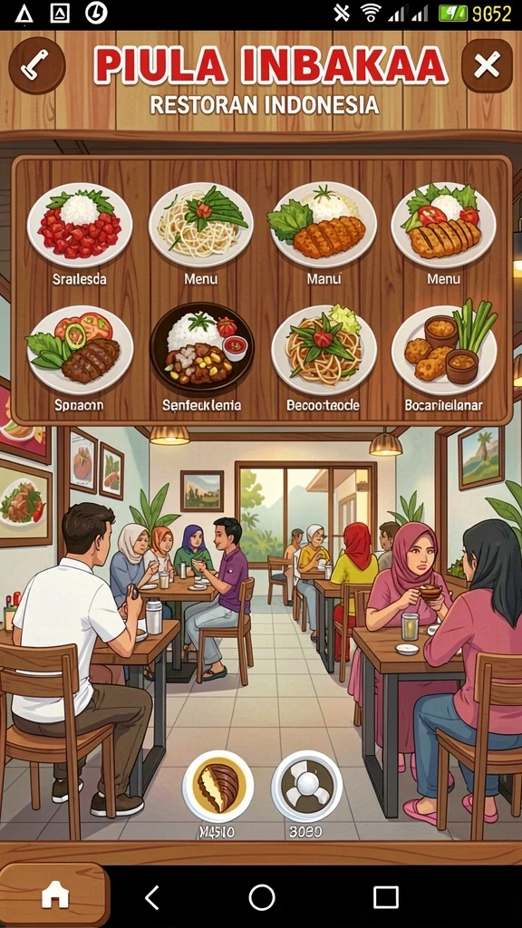 Beragam pilihan permainan slot yang tersedia.