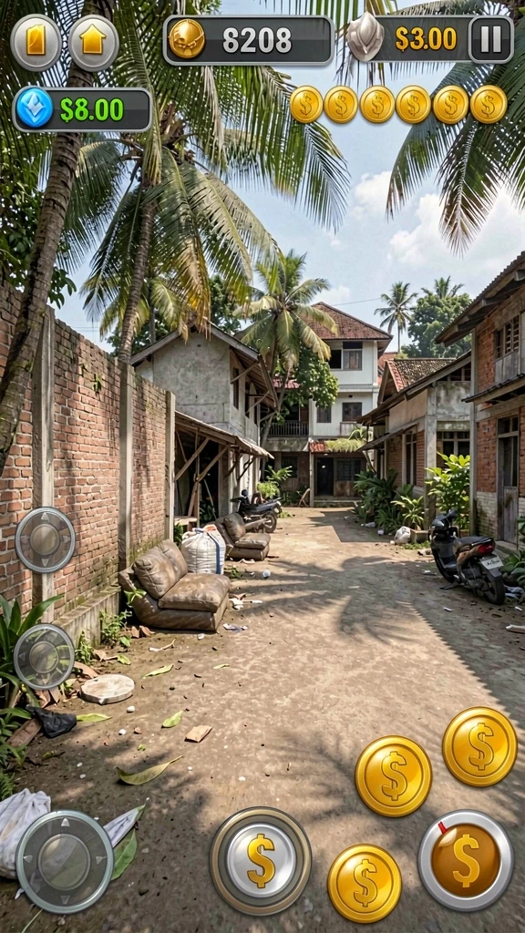 Tampilan awal aplikasi CENDANA777 yang menarik.