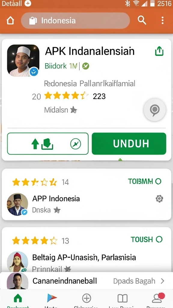 Antarmuka pengguna yang sederhana dan menarik.