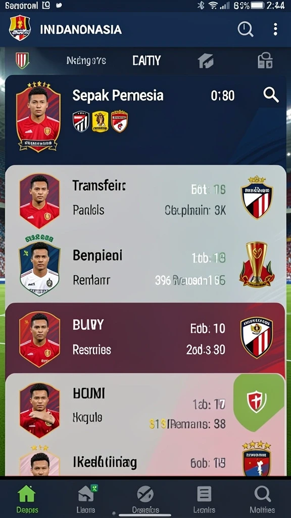Screenshot menggambarkan komunitas interaktif pemain dalam game.