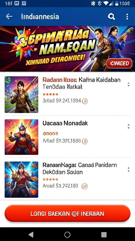 Tampilan antarmuka yang modern dan menarik.