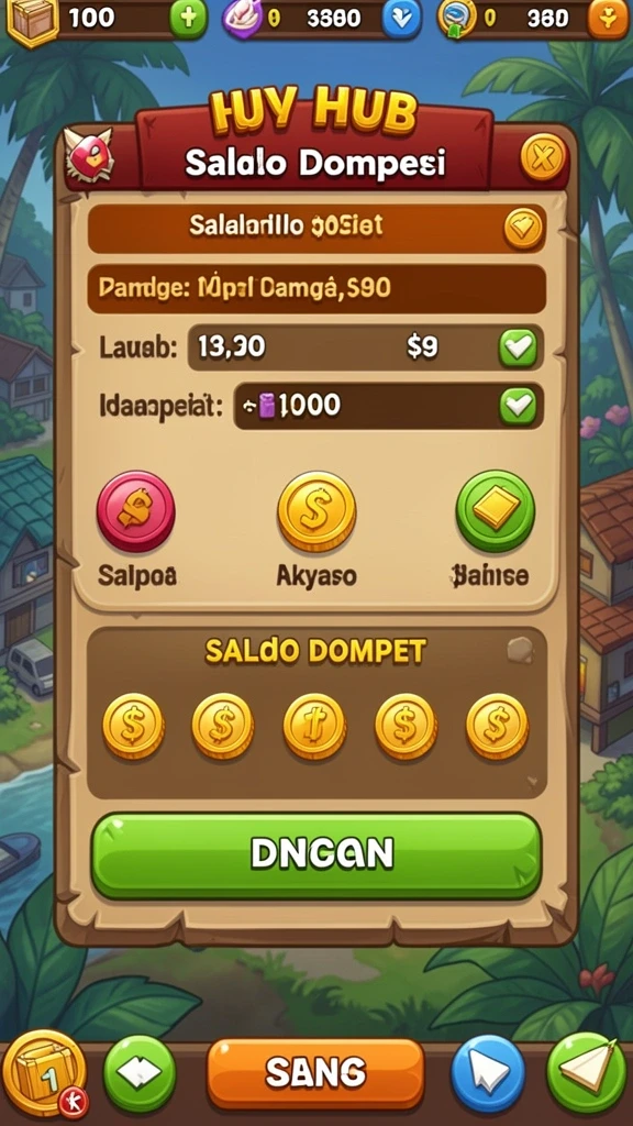 Screenshot memperlihatkan bonus putaran gratis yang menguntungkan.