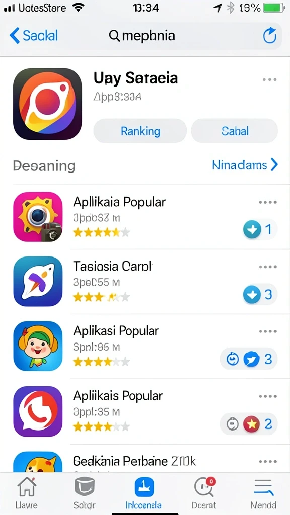 Tampilan antarmuka yang menarik dan mudah digunakan.