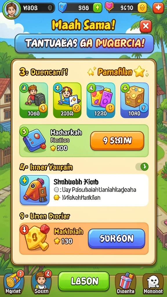 Event dan turnamen yang menarik untuk diikuti.