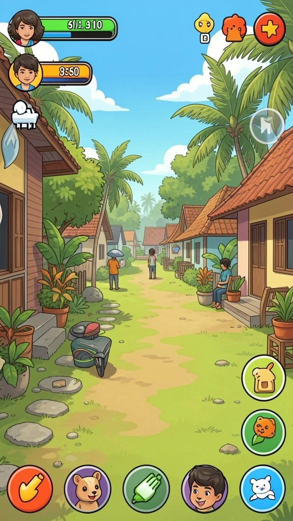 Screenshot menunjukkan berbagai tema permainan menarik di NAGA1001.