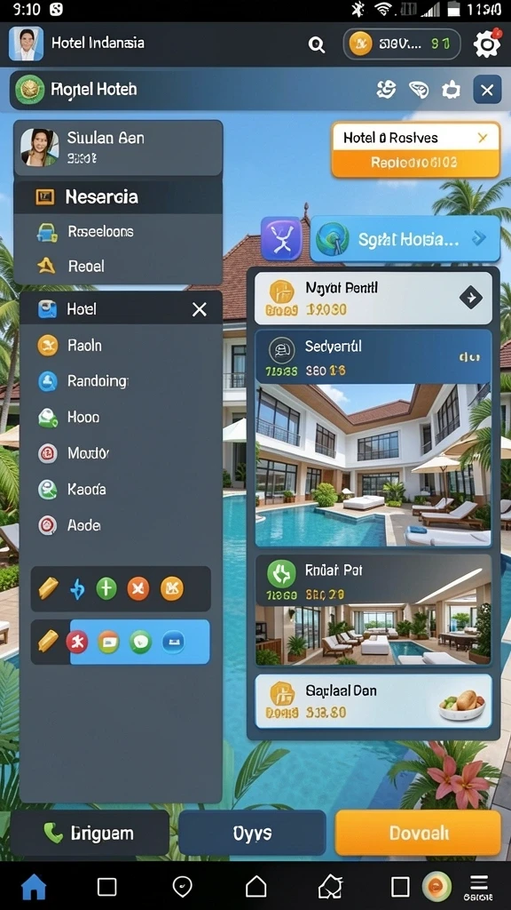 Screenshot ini menunjukkan antarmuka utama aplikasi RAJABOTAK.