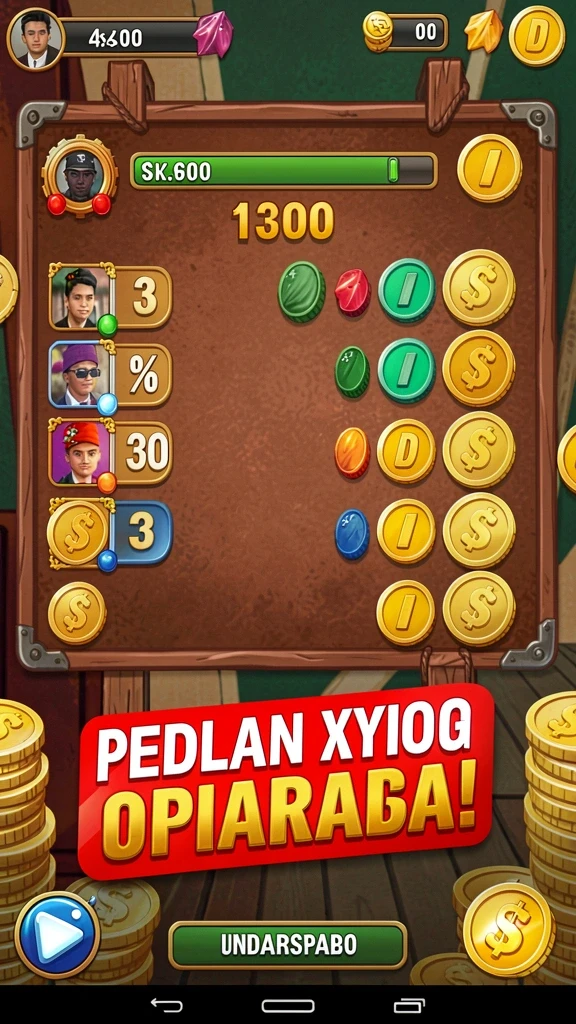 Menampilkan grafis slot yang menakjubkan.