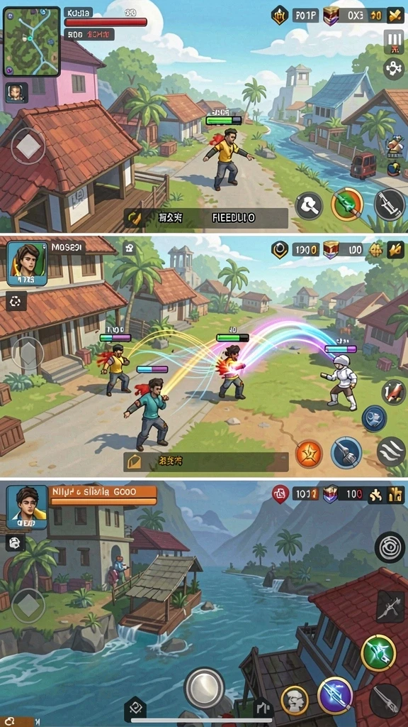Tampilan grafis yang memukau dari game slot yang tersedia.