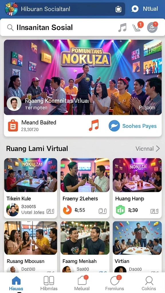 Tampilan antarmuka yang menarik dan mudah digunakan.
