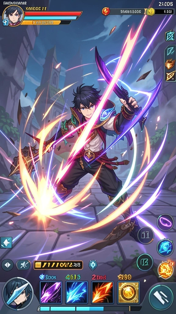 Screenshot menampilkan grafis permainan slot yang menawan.