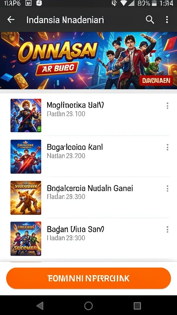 Fitur turnamen seru untuk bersaing dengan pemain lain.