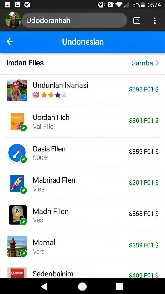 Tampilan antarmuka yang intuitif dan mudah digunakan.
