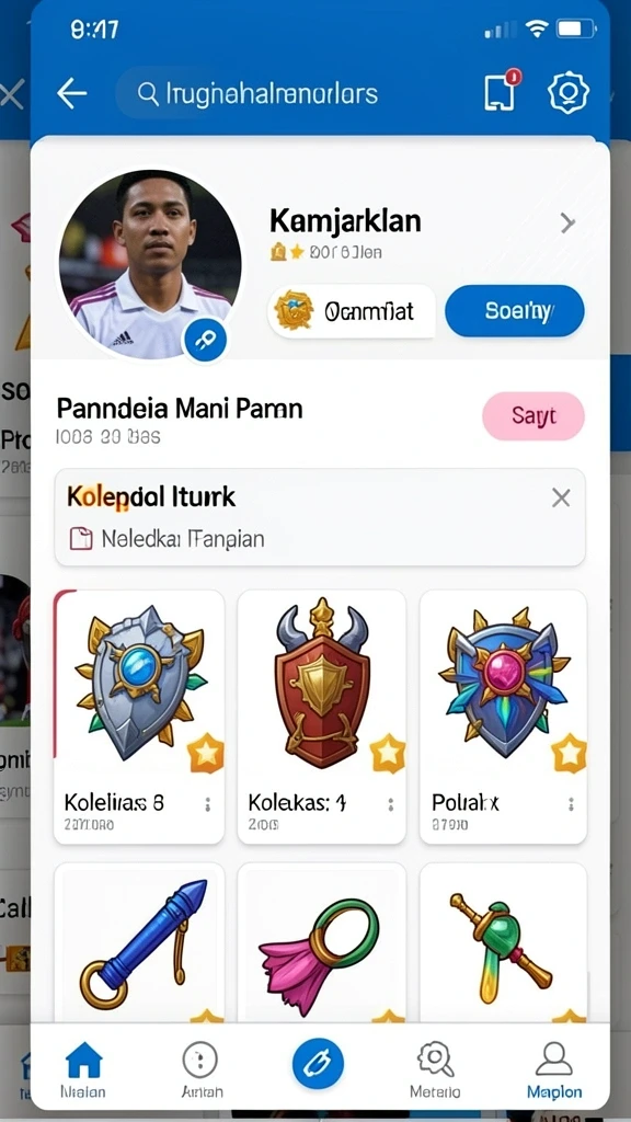 Grafis yang memukau dan penuh warna.