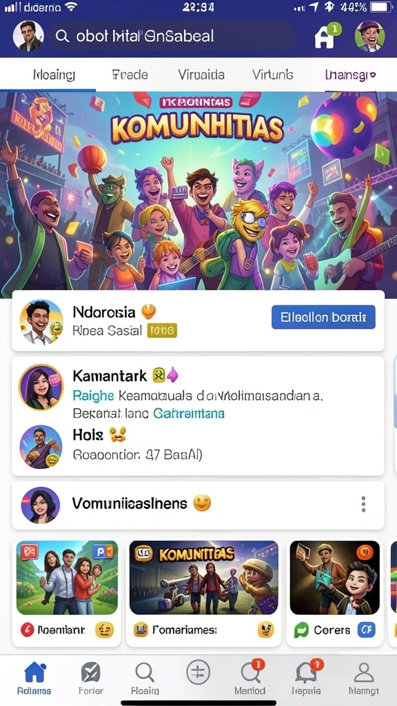 Banyak pilihan tema permainan yang menghibur.